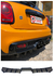 Difusor traseiro Mini Cooper F56 2014 em diante - Sem Pintar - comprar online
