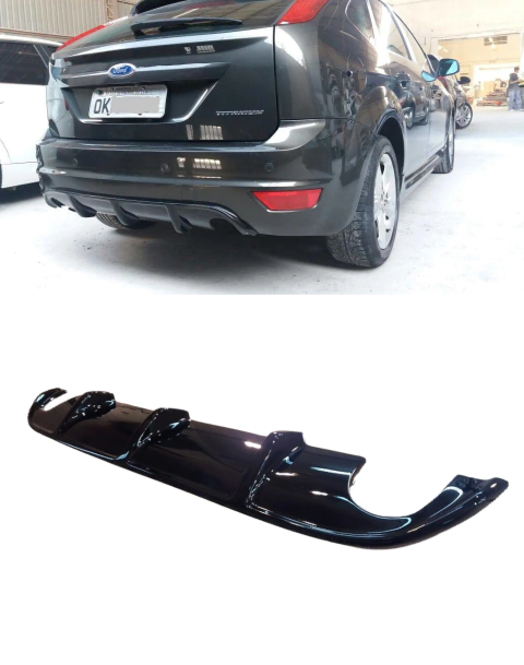 Kit Spoiler dianteiro, traseiro e saia lateral Focus 2009 2010 2011 2012 - Sem Pintar