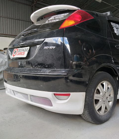 Body Kit Focus MK1 2001 até 2008 Aerofólio, Spoiler Dianteiro, Traseiro e Saia Lateral - Sem Pintura