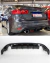 Spoiler traseiro difusor Ford Focus 2013 2014 2015 2016 e 2017 - Sem Pintar