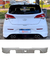 Imagem do Spoiler Difusor Traseiro Hyundai HB20 2020 até 2022 - Sem Pintar
