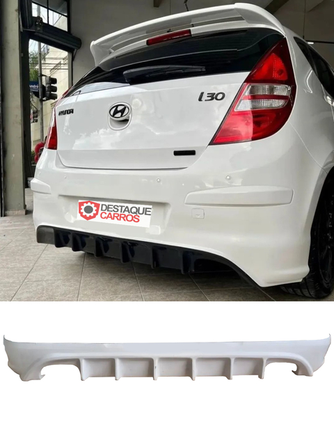 Spoiler Traseiro e Saia Lateral Hyundai i30 2008 até 2012 - Sem Pintar - comprar online