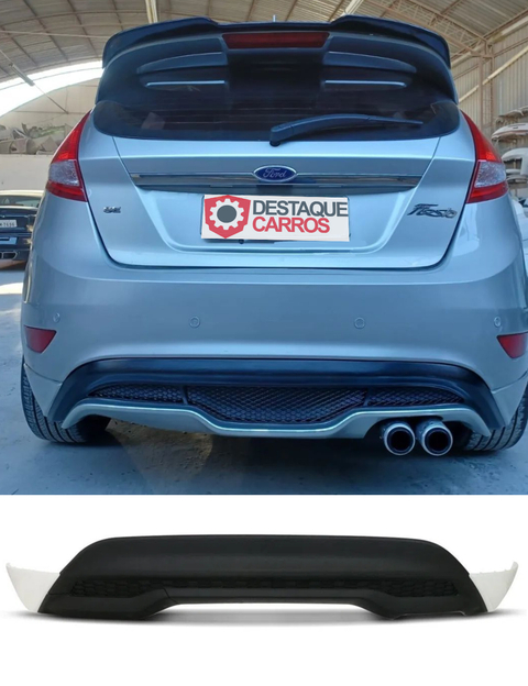 Aerofólio WRC + Spoiler Traseiro New Fiesta - Sem Pintura
