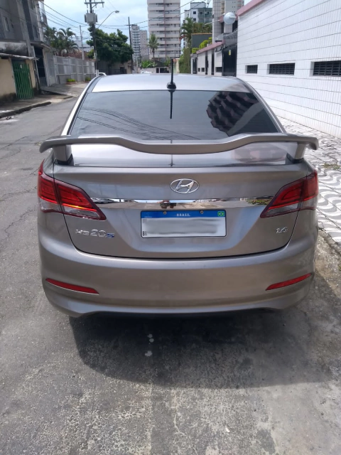 Aerofólio Hyundai HB20S - 2013 até 2019 - Sem Pintar
