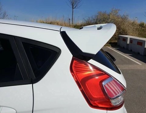 Aerofólio New Fiesta ST C/ Wing Riser + Spoiler Traseiro com Quilhas + Saia Lateral para New Fiesta Mexicano 2011 até 2013- Sem Pintar - comprar online
