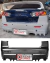 Parachoque Traseiro Lancer Evolution para Lancer GT, CVT, MT, HL, HL-T, HL-E 2012 até 2020 - Sem Pintar
