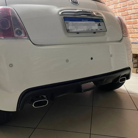 Parachoque Traseiro Fiat 500 - Sem Pintar