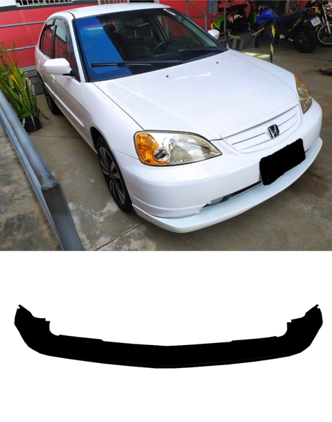 Body Kit Civic G7 2001 até 2003 Aerofólio Baixo + Spoiler Dianteiro, Traseiro, Saia Lateral - Sem Pintar - comprar online