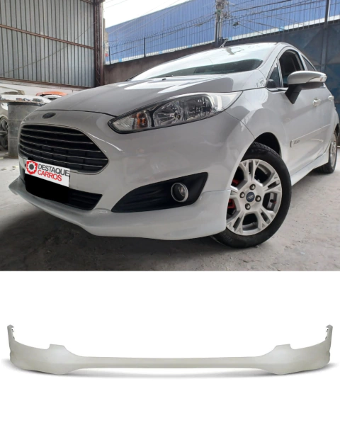 Body Kit New Fiesta 2014 até 2018 Aerofólio, Spoiler Dianteiro, Spoiler Traseiro e Saia Lateral - Sem Pintura