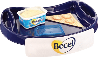 Bandeja de Degustação Azul Personalizada