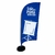 Wind Fly Banner Formato Vela Personalizado | com Base Plástica - comprar online