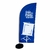 Wind Fly Banner Formato Faca Personalizado | com Base Plástica - comprar online
