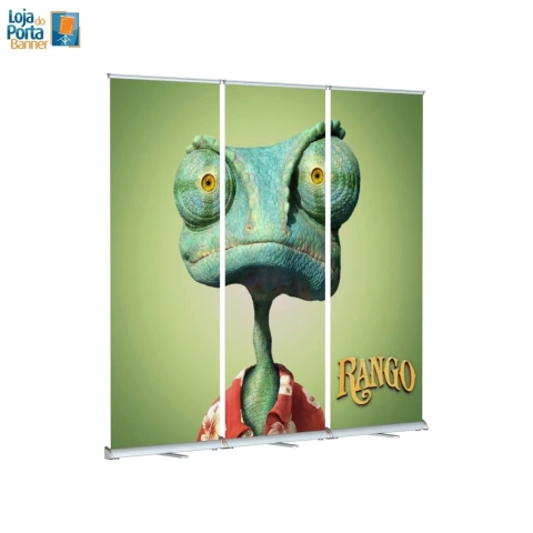 Painel Roll Up 2,40m x 2,00m Personalizado - Lona ou Tecido