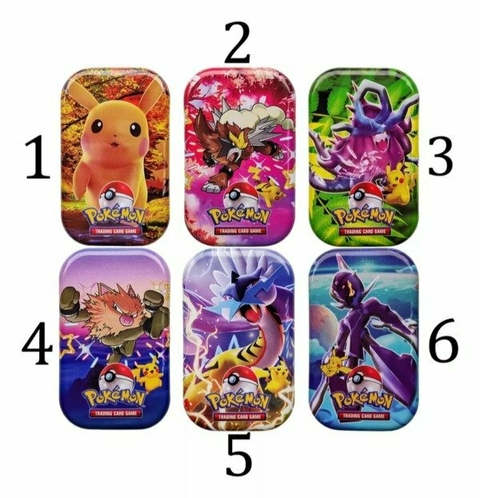 Lata Cartas POKEMON (#PK180) - comprar online