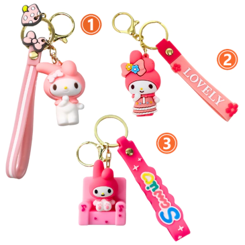 Llaveros De Goma MY MELODY - comprar online