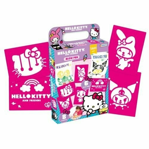 Set de Stencils y Marcadores Aerógrafos HELLO KITTY - comprar online
