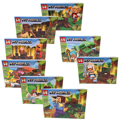 Lego MINECRAFT (#1132) x8u. - comprar online