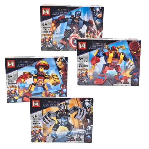 Lego AVENGERS (#MG535) x4u. - comprar online