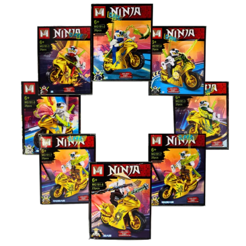 Lego NINJA (#MG191) x8u. - comprar online