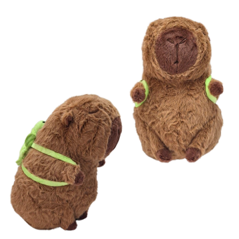 Peluche CARPINCHO Capybara con Mochila (23cm) - comprar online