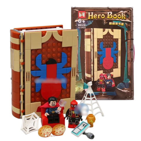 Lego LIBRO SPIDERMAN (#526) x 447 piezas - comprar online