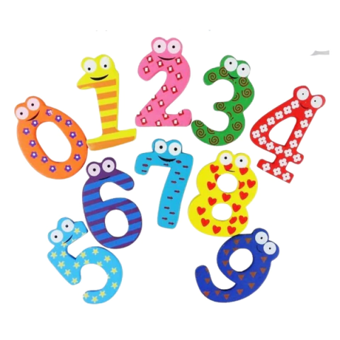 NÚMEROS IMANTADOS en Cajita - comprar online