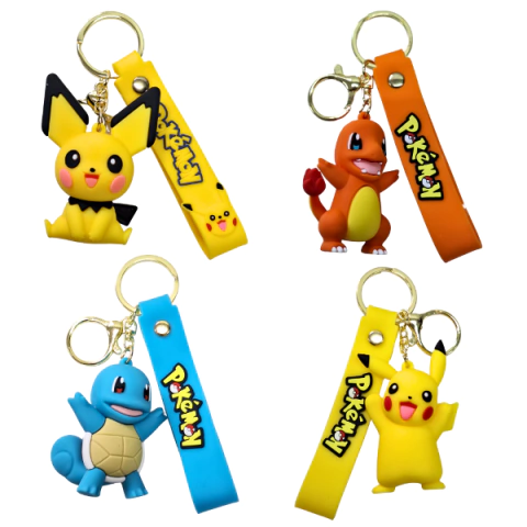 Llaveros De Goma POKÉMON - comprar online
