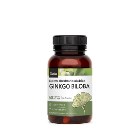 Cápsulas de Ginkgo Biloba - Circulación - comprar online