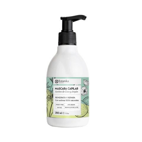 Mascara Capilar - Con aceites puros de coco y argán - comprar online