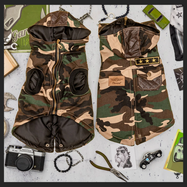 Parka Army de Elecant Mascotas — imagen 2