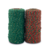 Baker's Twine Navidad - 2 rollos: Verde con Dorado y Rojo con Dorado y Verde