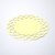 Blondas de Papel Spirograph Amarillo Pastel. 11 cms de diámetro. 24 unidades - comprar online