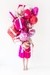 Globo Metalizado Dulce Peppermint Fucsia. 46 cms. en internet