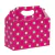 Caja de Cartón para Sorpresas Puntos Blancos sobre Fucsia - comprar online