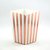 Crispetera Pequeña de Rayas Verticales Oro Rosado - comprar online