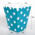 Crispetera Pequeña Puntos Blancos sobre Turquesa - Ohlalá Celebraciones