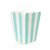 Crispetera Pequeña de Rayas Verticales Verde Menta - comprar online
