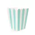 Crispetera Pequeña de Rayas Verticales Verde Menta - comprar online