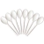 Cucharas Compostables Blancas. 8 unidades