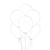 Globo R12 (28 cms) Cristal Transparente. 6 Unidades. - comprar online
