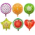 Set de 6 Globos Metalizados de Frutas. 44 cms. en internet