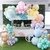 Globo Gigante R36. 90 cms. Azul Pastel. 1 unidad en internet