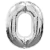 Globo Plateado Metalizado #0 - 86 cms.