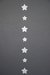 Guirnalda de Estrellas Plateadas en internet
