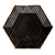 Platos Hexagonales Art Deco Pequeños - 8 unidades