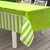 Mantel de Peva Rayas Verde Limón - tienda online