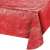 Mantel Rectangular Rojo Metalizado
