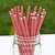 Pitillos de Papel Chevron (Zigzag) Rojo. 12 unidades en internet