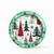Platos Pequeños Christmas Trees. 18 cms. - 10 unidades