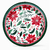 Platos Poinsettias. 23 cms - 10 unidades